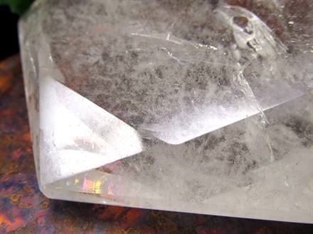 水晶 ヘキサゴン 六芒星 タンブル