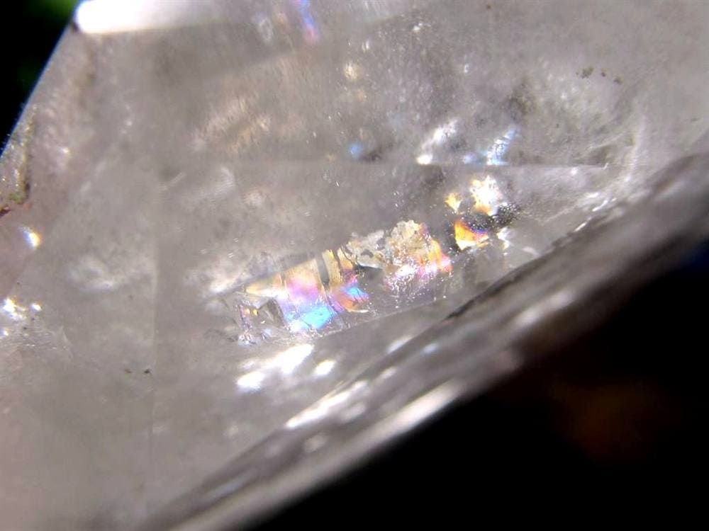 水晶 ヘキサゴン 六芒星 タンブル