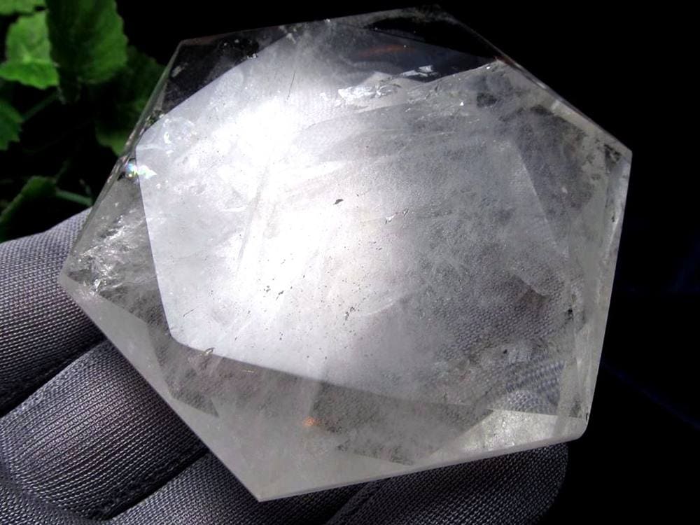 水晶 ヘキサゴン 六芒星 タンブル