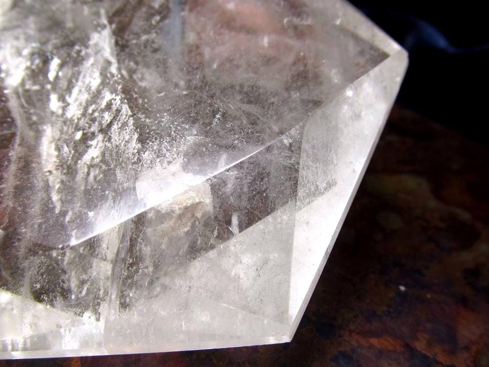 水晶 ヘキサゴン 六芒星 タンブル