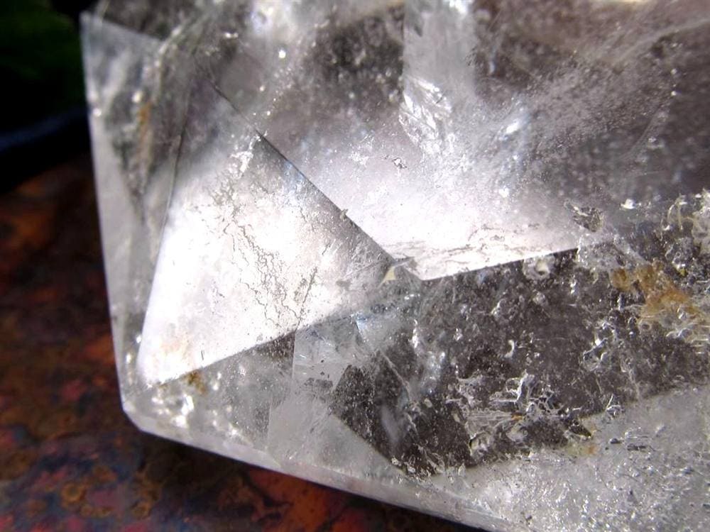 水晶 ヘキサゴン 六芒星 タンブル