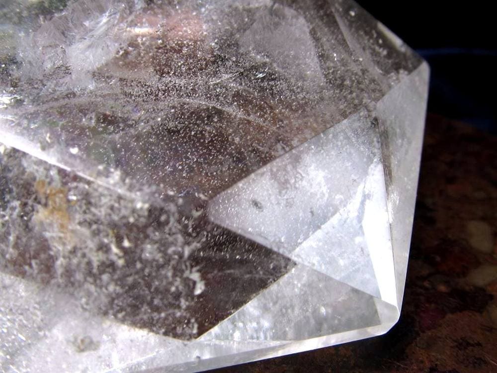 水晶 ヘキサゴン 六芒星 タンブル