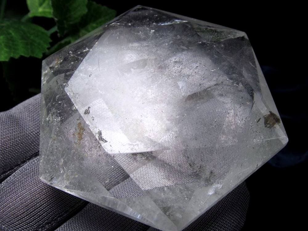 水晶 ヘキサゴン 六芒星 タンブル
