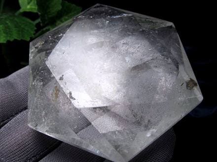 水晶 ヘキサゴン 六芒星 タンブル