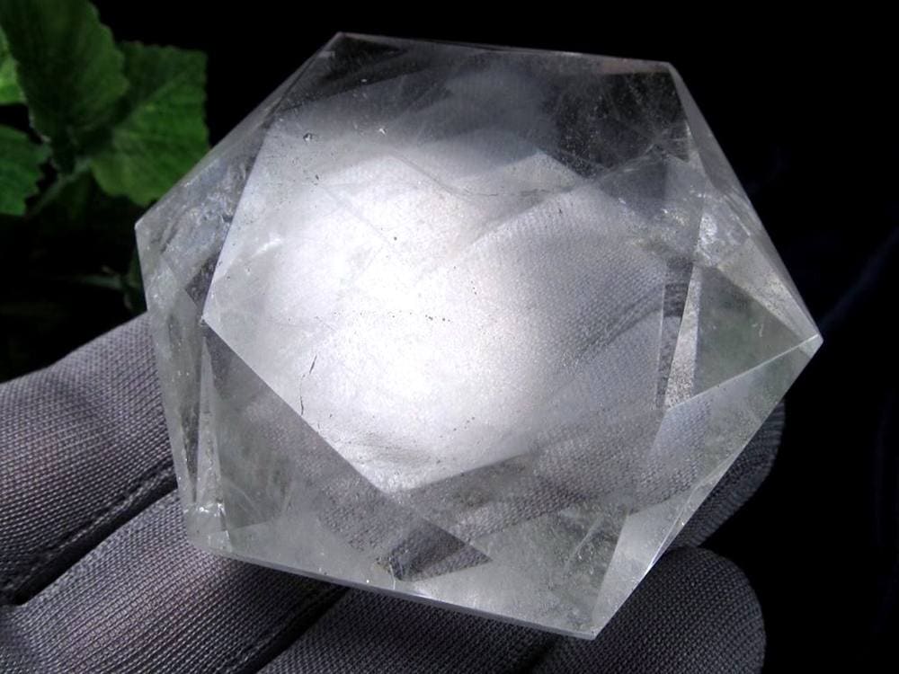 水晶 ヘキサゴン 六芒星 タンブル