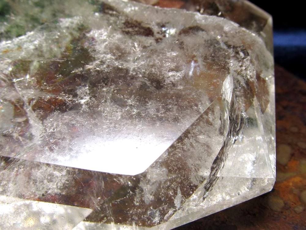 水晶 ヘキサゴン 六芒星 タンブル
