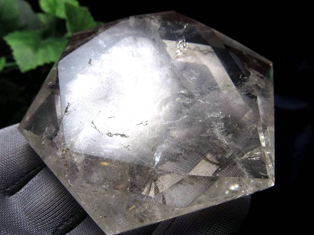 水晶 ヘキサゴン 六芒星 タンブル