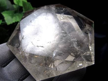 水晶 ヘキサゴン 六芒星 タンブル