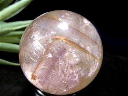 パウエライト アメジスト 紫水晶 浄化 2月の誕生石 丸玉 スフィア