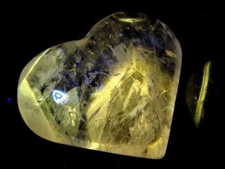 パウエライト アメジスト 紫水晶 浄化 2月の誕生石 ハート タンブル