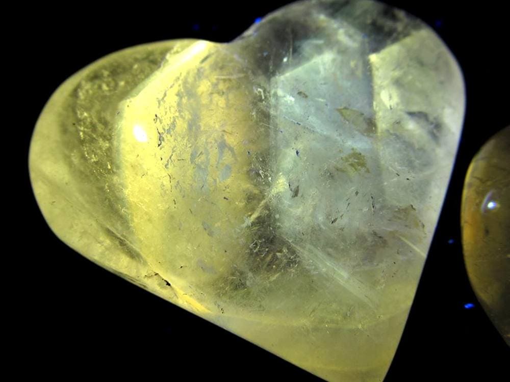 パウエライト アメジスト 紫水晶 浄化 2月の誕生石 ハート タンブル