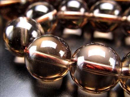 スモーキークォーツ,煙水晶,ビーズ連,連材