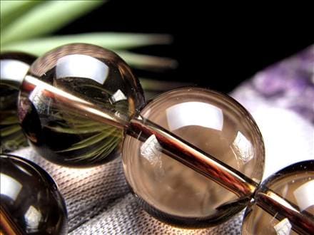 スモーキークォーツ,煙水晶,ビーズ連,連材