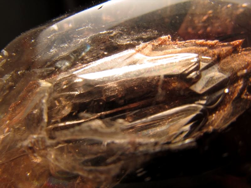 ☆激レア水入り！極上1点物置物☆水が入ったアメジスト・スモーキー