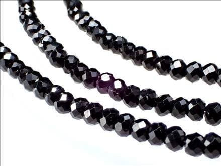 ブラックスピネル トルマリン ブレスレット 10月の誕生石 8月の誕生石