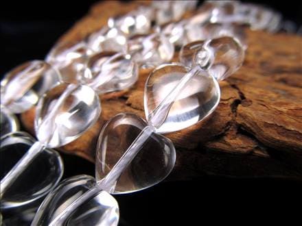 水晶 クォーツ クリスタル 一連 ビーズ