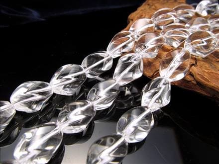 水晶 クォーツ クリスタル 一連 ビーズ