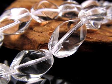 水晶 クォーツ クリスタル 一連 ビーズ