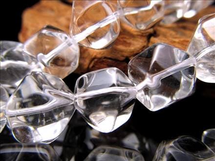 水晶 クォーツ クリスタル 一連 ビーズ