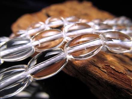 水晶 クォーツ クリスタル 一連 ビーズ