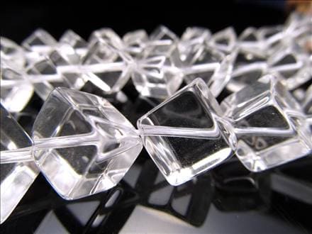水晶 クォーツ クリスタル 一連 ビーズ
