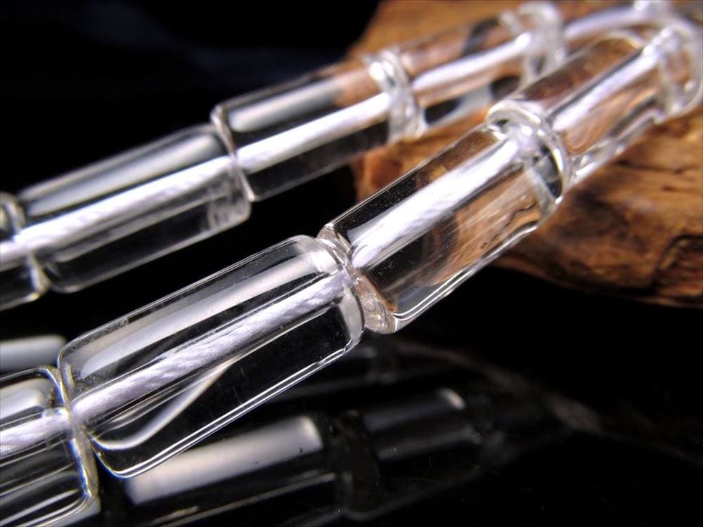 水晶 クォーツ クリスタル 一連 ビーズ