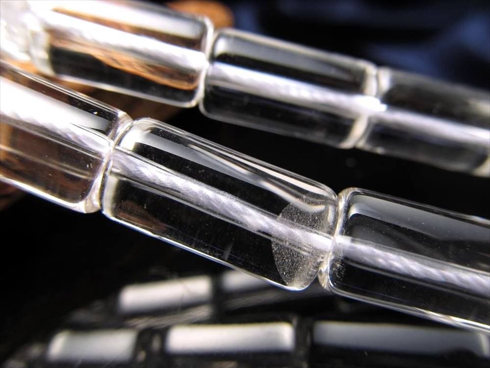 水晶 クォーツ クリスタル 一連 ビーズ