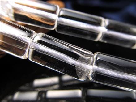 水晶 クォーツ クリスタル 一連 ビーズ