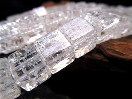 水晶 クォーツ クリスタル 一連 ビーズ