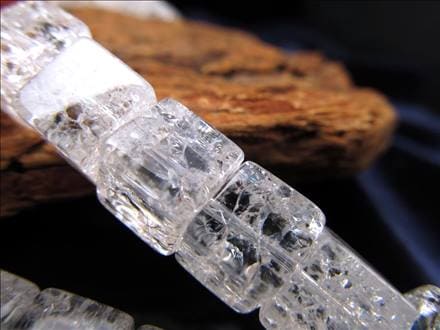 水晶 クォーツ クリスタル 一連 ビーズ
