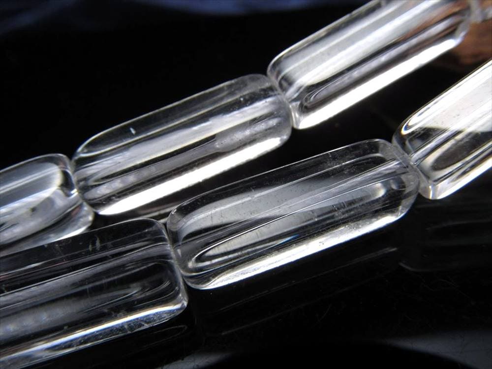 水晶 クォーツ クリスタル 一連 ビーズ