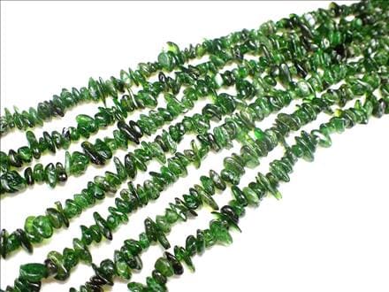 クロムダイオプサイド 緑色透輝石 さざれ サザレ 連