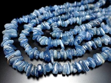 カイヤナイト さざれ 連 ビーズ サザレ