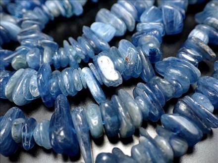 カイヤナイト さざれ 連 ビーズ サザレ