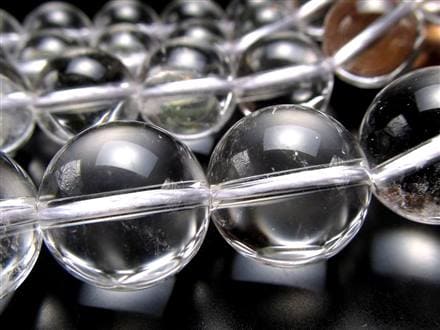 水晶 クォーツ水晶 クォーツ クリスタル ビーズ連 連材クリスタル ビーズ連 連材