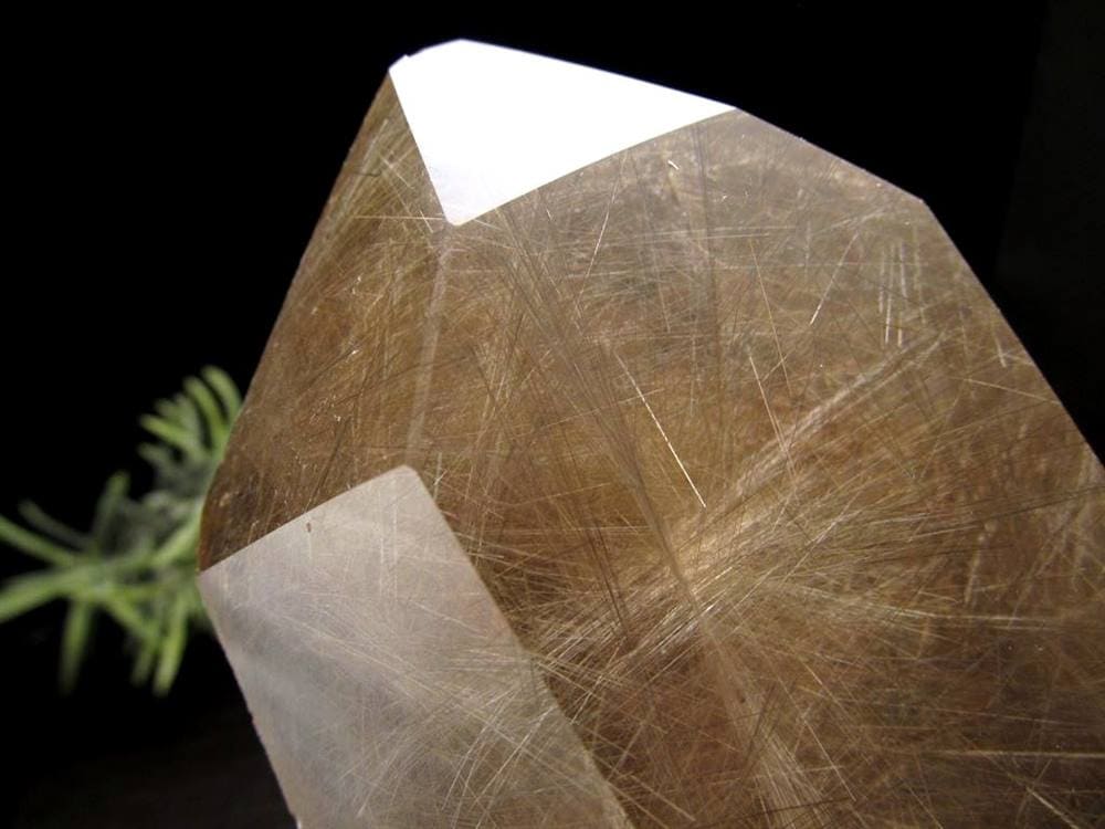 シルバールチル ルチルクォーツ 結晶 原石 銀針