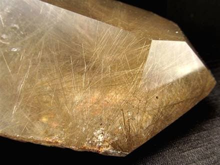 シルバールチル ルチルクォーツ 結晶 原石 銀針