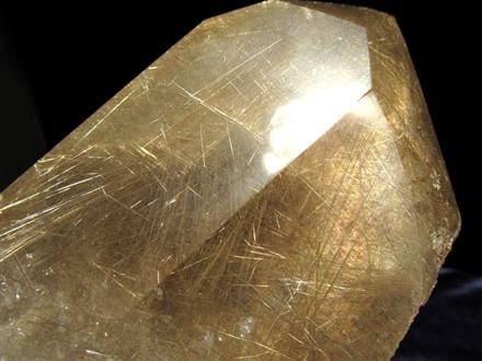 シルバールチル ルチルクォーツ 結晶 原石 銀針
