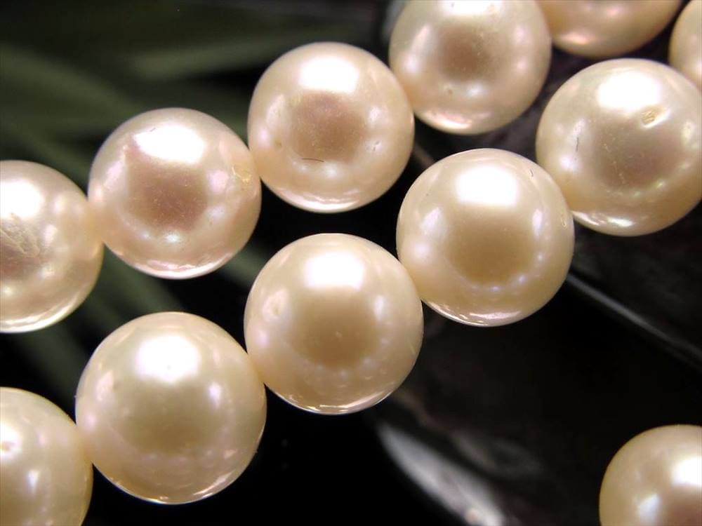 淡水パール 淡水真珠 パール 真珠 ビーズ連 連材