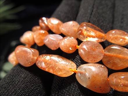 サンストーン タンブル 連 不定形 ランダム形状