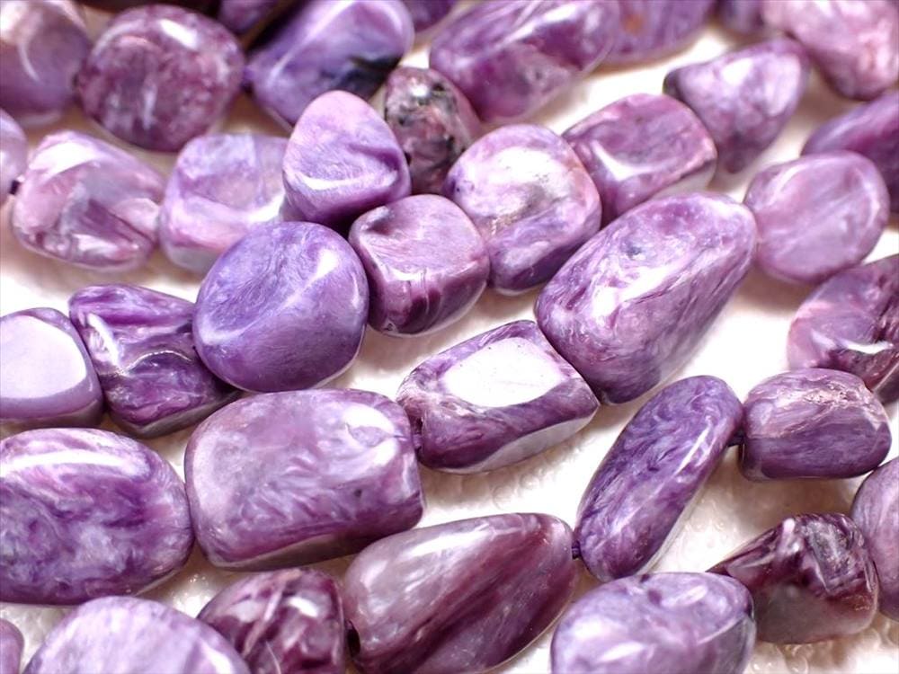 チャロアイト タンブル 連 不定形 ランダム形状