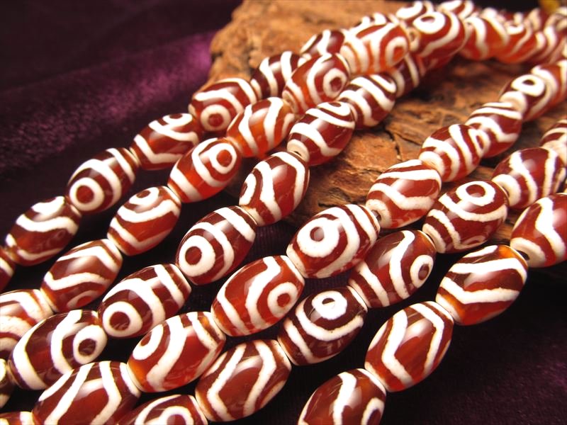 カーネリアン天珠連
