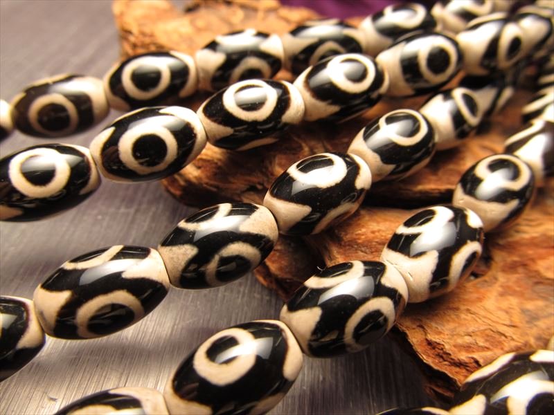 アゲート天珠連