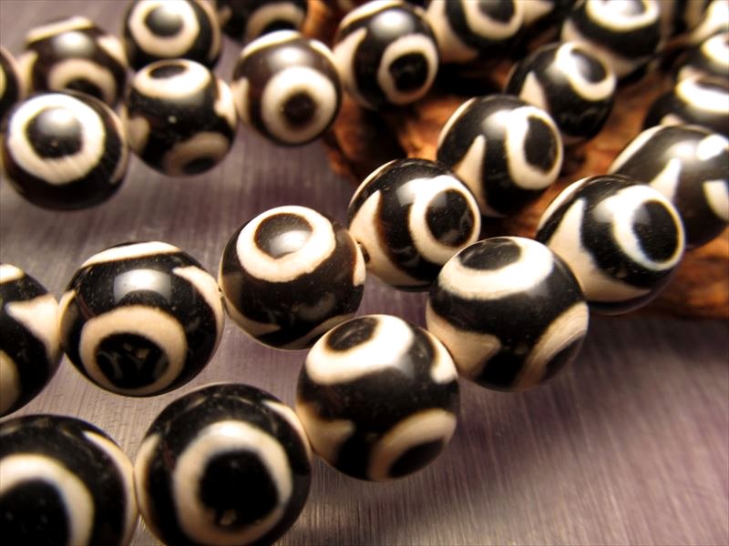 アゲート天珠連