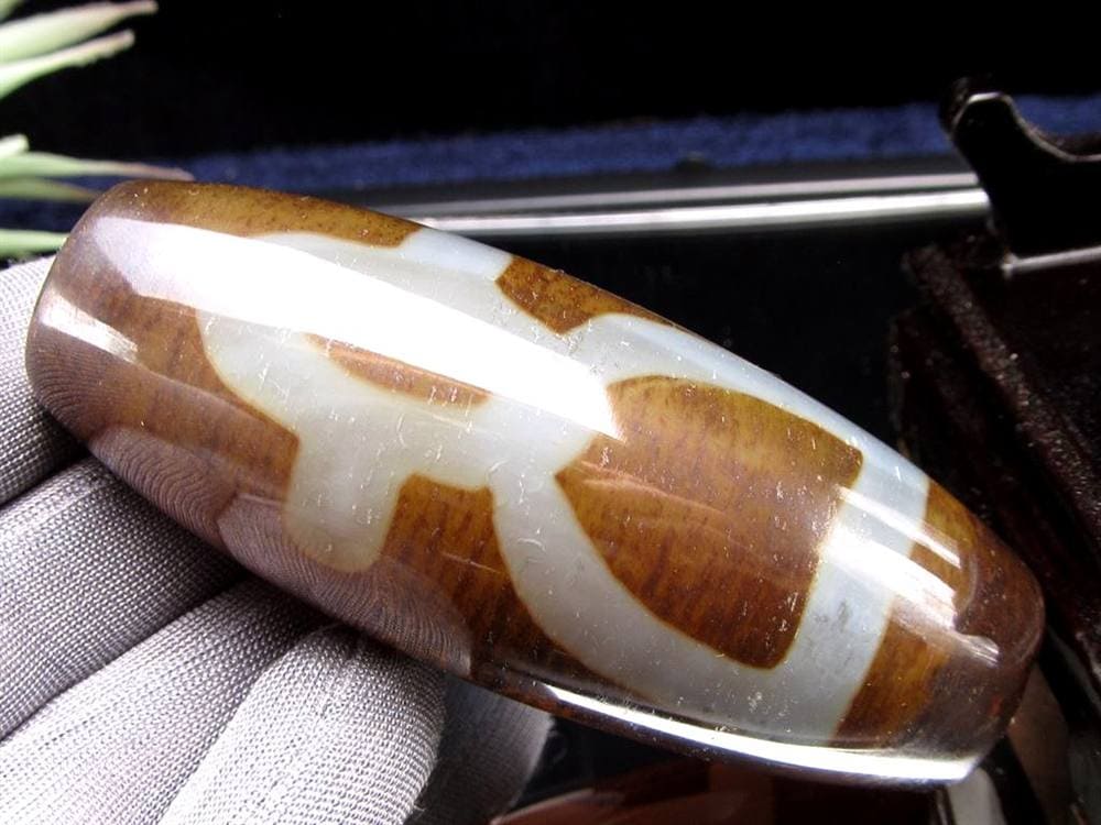 天珠 置物 オブジェ アゲート インテリア