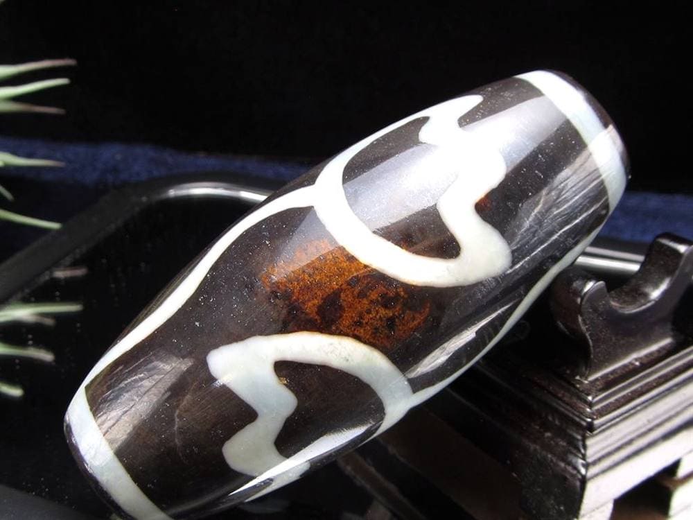 天珠 置物 オブジェ アゲート インテリア