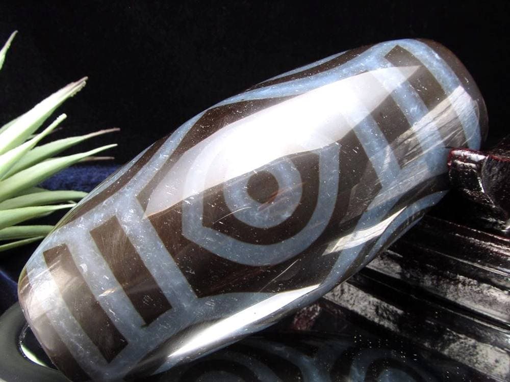 天珠 置物 オブジェ アゲート インテリア