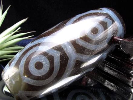 天珠 置物 オブジェ アゲート インテリア