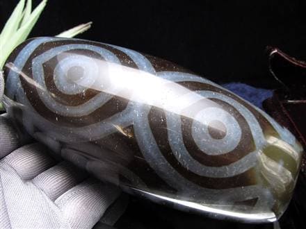 天珠 置物 オブジェ アゲート インテリア