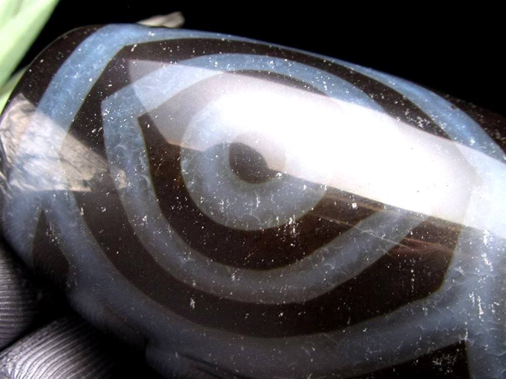 天珠 置物 オブジェ アゲート インテリア